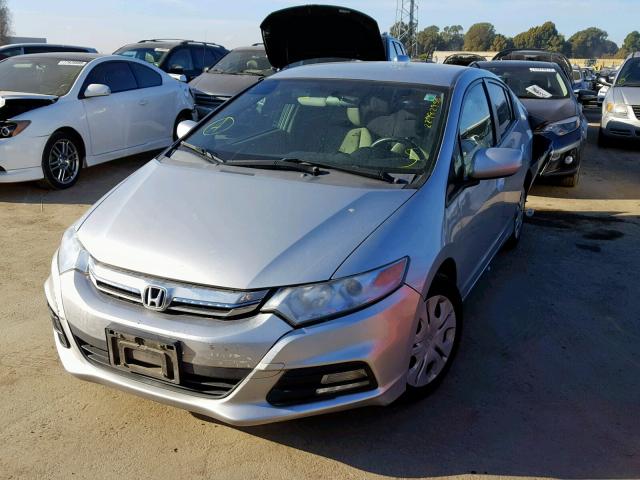 JHMZE2H59CS002955 - 2012 HONDA INSIGHT LX SILVER photo 2