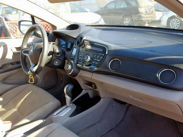 JHMZE2H59CS002955 - 2012 HONDA INSIGHT LX SILVER photo 5