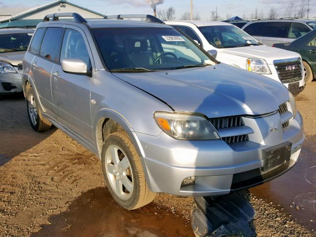 JA4LZ81F45U008245 - 2005 MITSUBISHI OUTLANDER SILVER photo 1