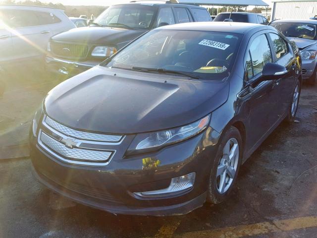 1G1RA6E49FU104628 - 2015 CHEVROLET VOLT GRAY photo 2