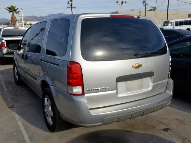 1GNDV23118D148107 - 2008 CHEVROLET UPLANDER L Gümüş foto 3