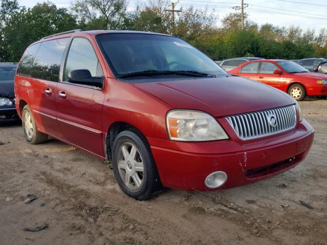 2MRDA22205BJ00319 - 2005 MERCURY MONTEREY L RED photo 1