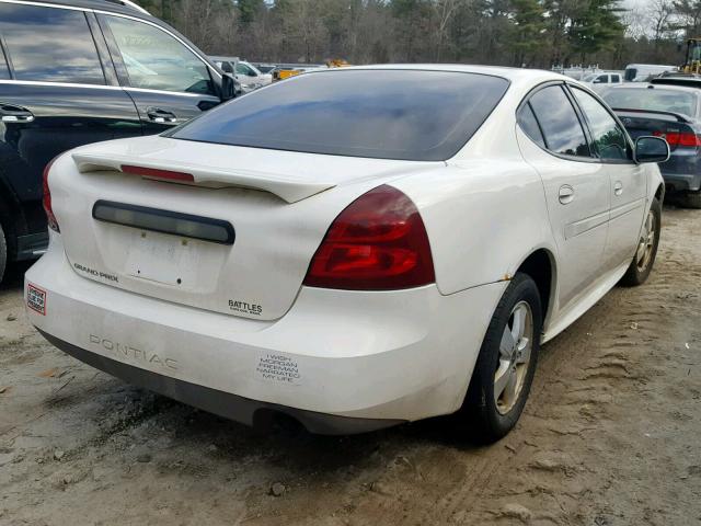 2G2WP552561239073 - 2006 PONTIAC GRAND PRIX თეთრი ფოტო 4