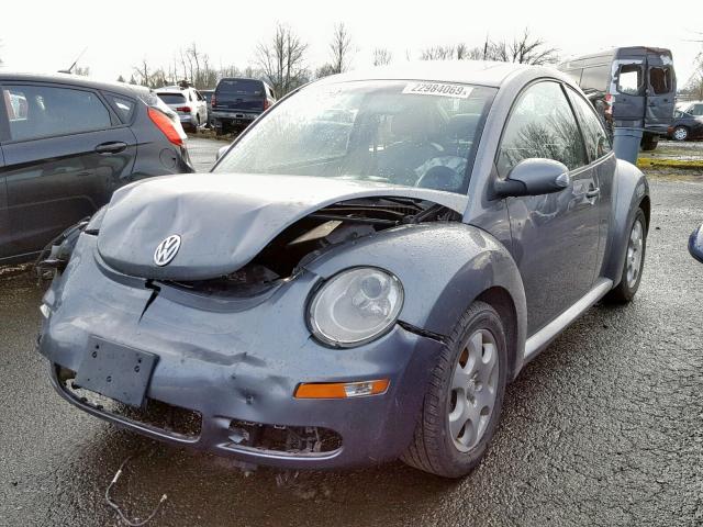 3VWRR31C46M423657 - 2006 VOLKSWAGEN NEW BEETLE GRAY photo 2