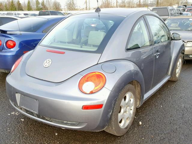 3VWRR31C46M423657 - 2006 VOLKSWAGEN NEW BEETLE GRAY photo 4