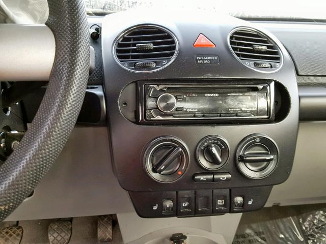 3VWRR31C46M423657 - 2006 VOLKSWAGEN NEW BEETLE GRAY photo 9