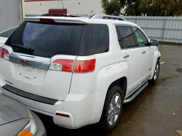 2GKALYEK4D6132703 - 2013 GMC TERRAIN DE WHITE photo 4