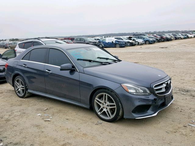 WDDHF5KB9GB265923 - 2016 MERCEDES-BENZ E 350 CHARCOAL photo 1