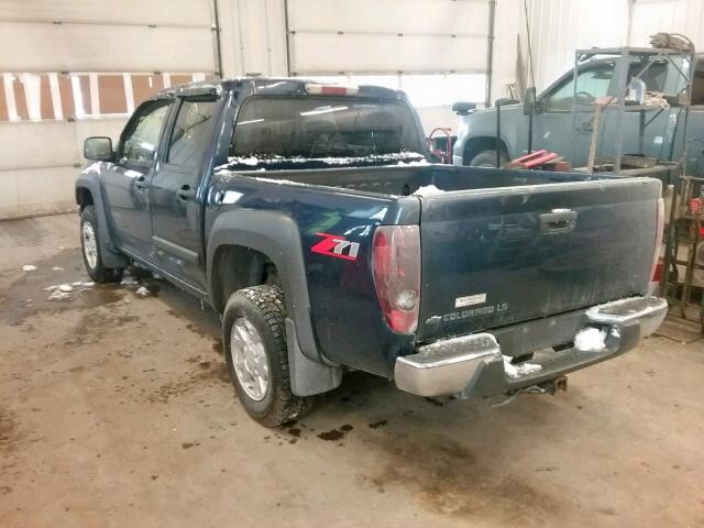 1GCDS136748197323 - 2004 CHEVROLET COLORADO BLUE photo 3