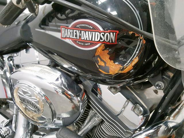 1HD1BWB386Y021048 - 2006 HARLEY-DAVIDSON FLSTCI BLACK photo 19