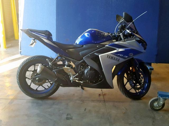 MH3RH06Y2FK001629 - 2015 YAMAHA YZFR3 BLUE photo 9