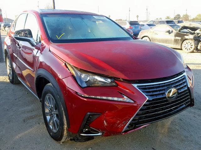 JTJYARBZ9J2109382 - 2018 LEXUS NX 200T RED photo 1