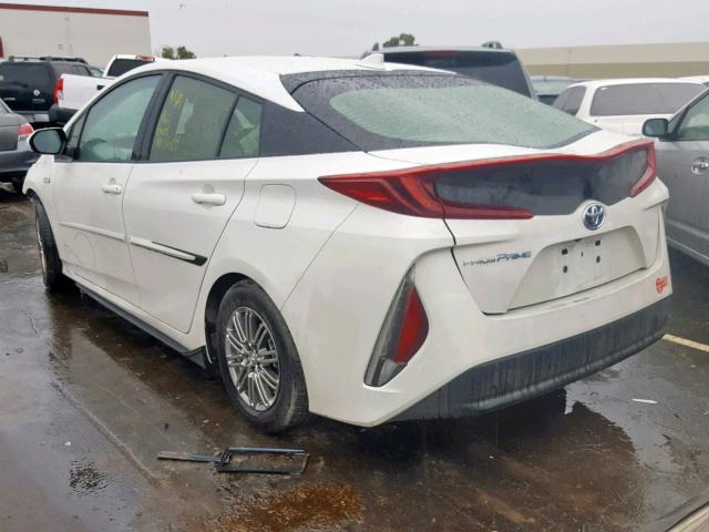 JTDKARFP6H3052001 - 2017 TOYOTA PRIUS PRIM 白色 照片 3
