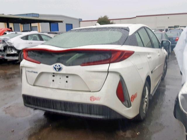 JTDKARFP6H3052001 - 2017 TOYOTA PRIUS PRIM 白色 照片 4