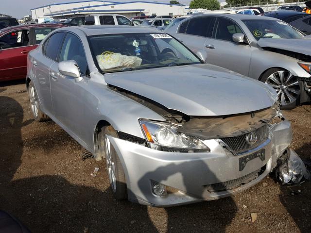 JTHBK262662004251 - 2006 LEXUS IS 250 SILVER photo 1