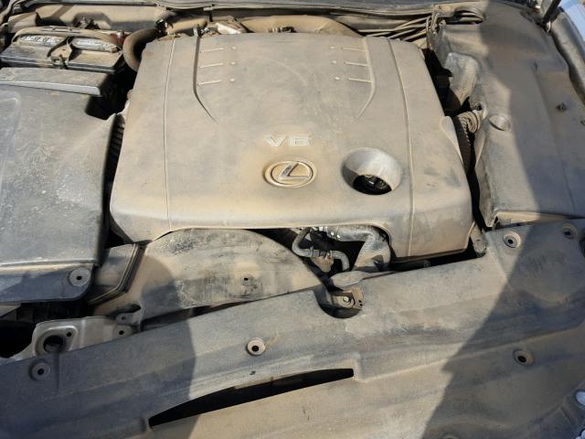 JTHBK262662004251 - 2006 LEXUS IS 250 SILVER photo 7