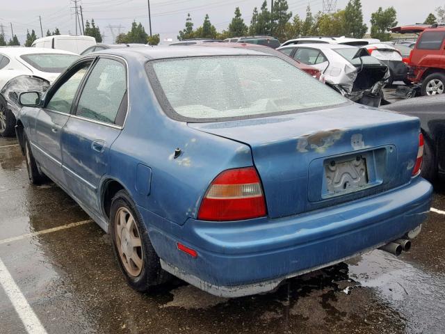 1HGCD5554SA049302 - 1995 HONDA ACCORD EX BLUE photo 3