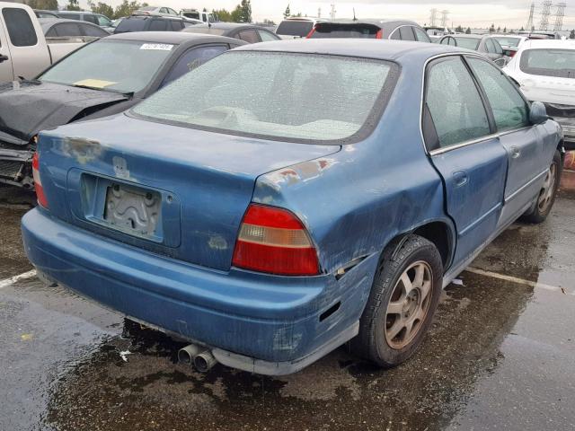 1HGCD5554SA049302 - 1995 HONDA ACCORD EX BLUE photo 4