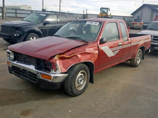 JT4VN93G5K5003311 - 1989 TOYOTA PICKUP 1/2 MAROON photo 2