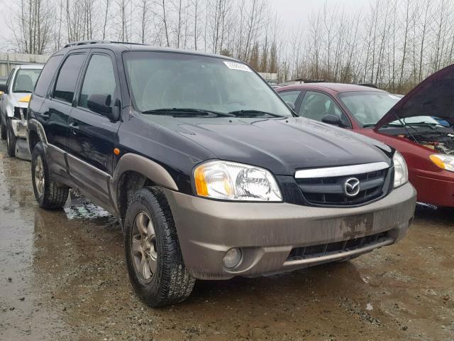 4F2CZ06133KM50107 - 2003 MAZDA TRIBUTE ES BLACK photo 1