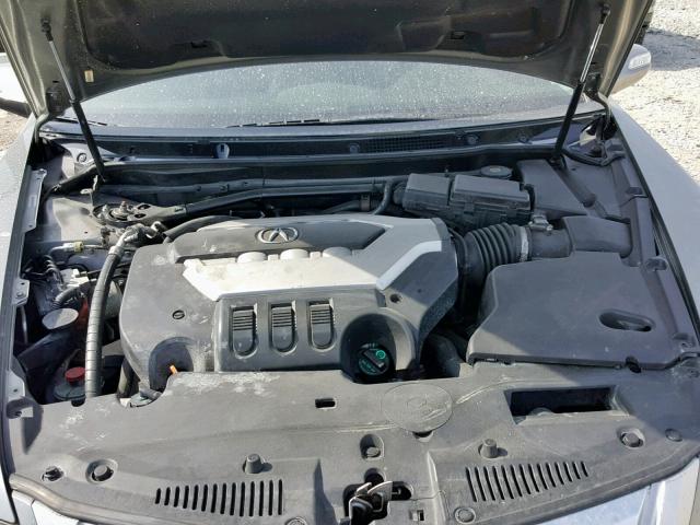 JH4KB26619C002554 - 2009 ACURA RL TEAL photo 7