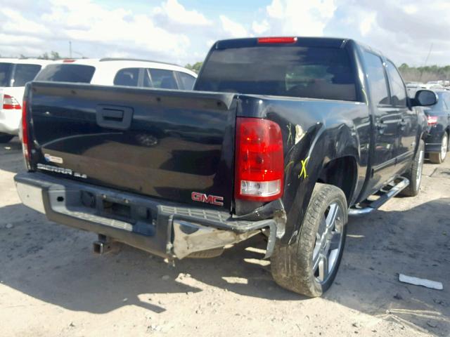 2GTEC13J281176359 - 2008 GMC SIERRA C15 BLACK photo 4