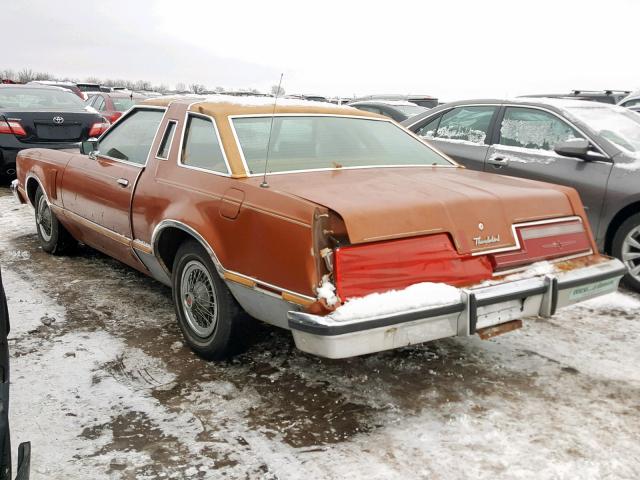 8G87H331464 - 1978 FORD THUNDERBIR ORANGE photo 3