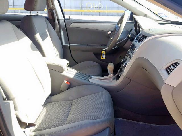 1G1ZG57B284282761 - 2008 CHEVROLET MALIBU LS BLACK photo 5