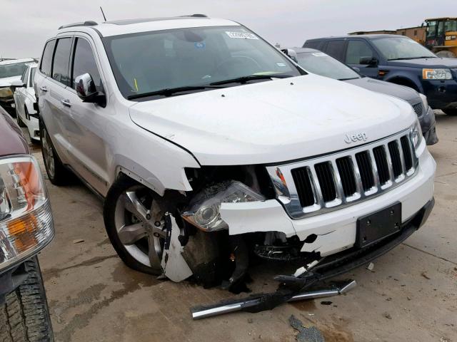 1C4RJEBG3DC537879 - 2013 JEEP GRAND CHER WHITE photo 1