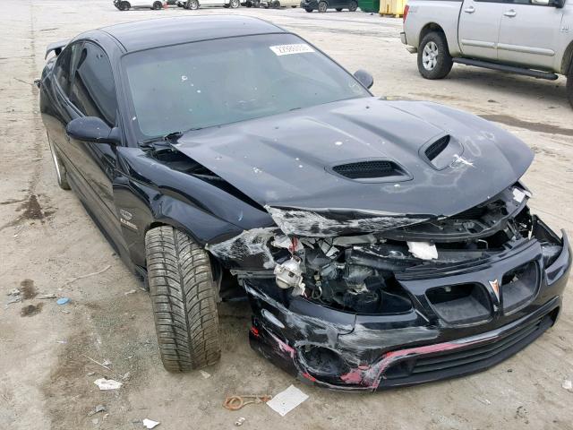 6G2VX12U36L565199 - 2006 PONTIAC GTO BLACK photo 1