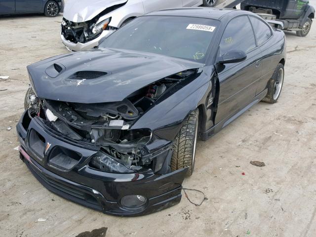 6G2VX12U36L565199 - 2006 PONTIAC GTO BLACK photo 2