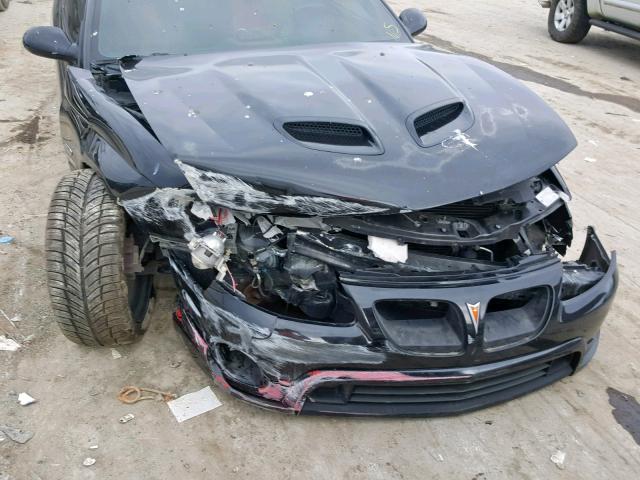 6G2VX12U36L565199 - 2006 PONTIAC GTO BLACK photo 9