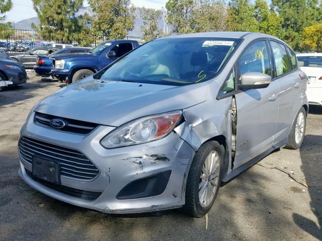 1FADP5AU8EL515450 - 2014 FORD C-MAX SE SILVER photo 2