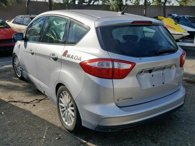 1FADP5AU8EL515450 - 2014 FORD C-MAX SE SILVER photo 3