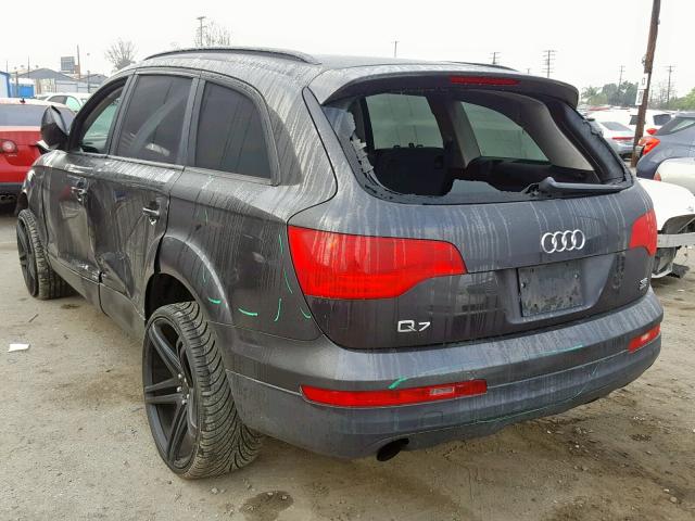 WA1AY74L47D070060 - 2007 AUDI Q7 3.6 QUA GRAY photo 3