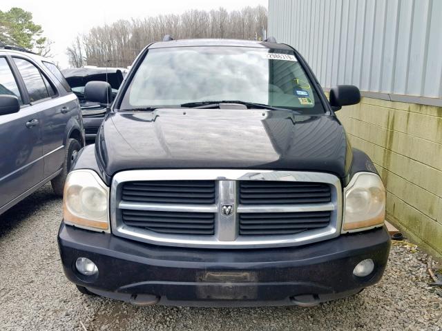 1D4HB58D54F192250 - 2004 DODGE DURANGO LI BLACK photo 9