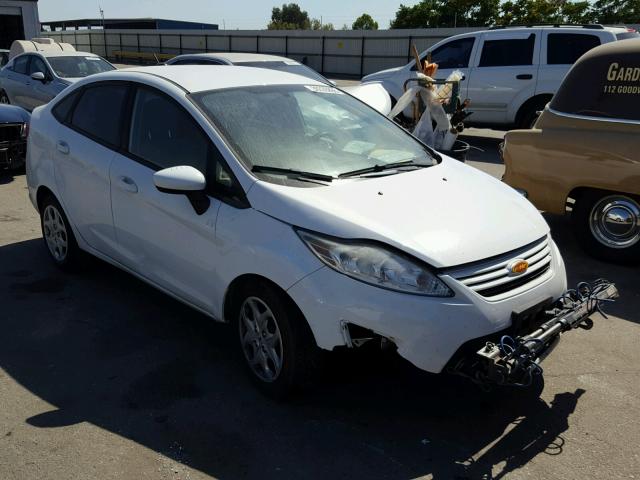 3FADP4AJ2DM156190 - 2013 FORD FIESTA S WHITE photo 1