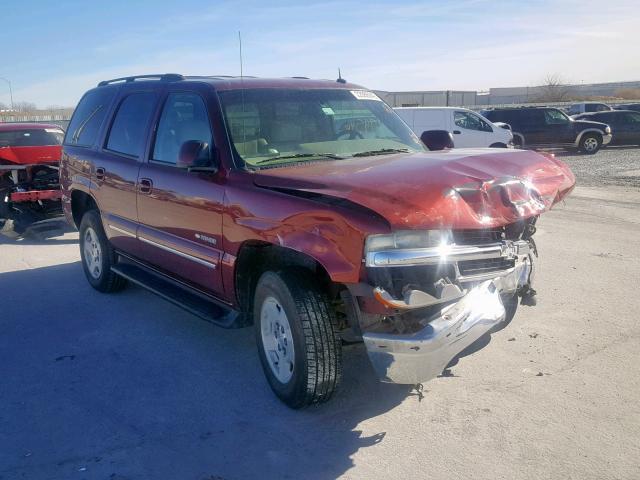 1GNEC13Z23R115638 - 2003 CHEVROLET TAHOE C150 მუქწითელი ფოტო 1