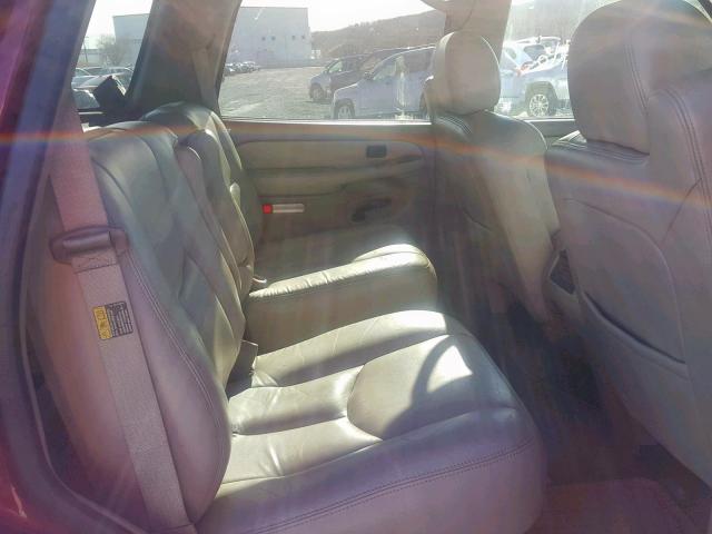 1GNEC13Z23R115638 - 2003 CHEVROLET TAHOE C150 მუქწითელი ფოტო 6
