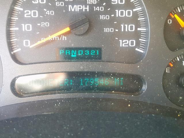 1GNEC13Z23R115638 - 2003 CHEVROLET TAHOE C150 მუქწითელი ფოტო 8