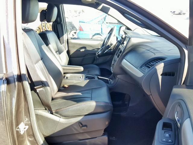 2C4RDGEG0FR713960 - 2015 DODGE GRAND CARA GRAY photo 5