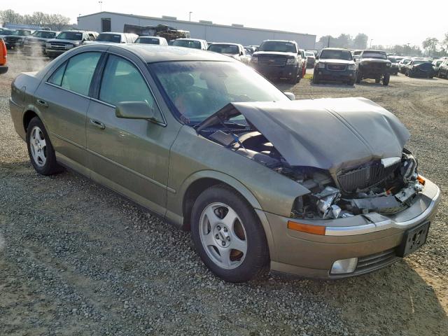 1LNHM87A62Y705938 - 2002 LINCOLN LS GREEN photo 1