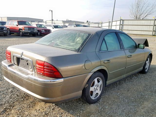 1LNHM87A62Y705938 - 2002 LINCOLN LS GREEN photo 4