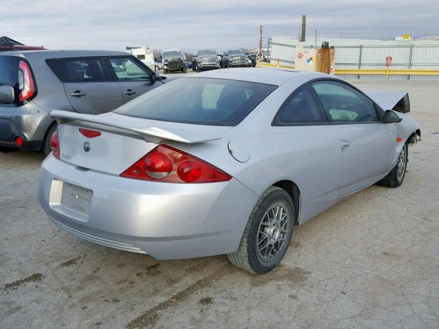 1ZWHT603715600471 - 2001 MERCURY COUGAR I4 SILVER photo 4