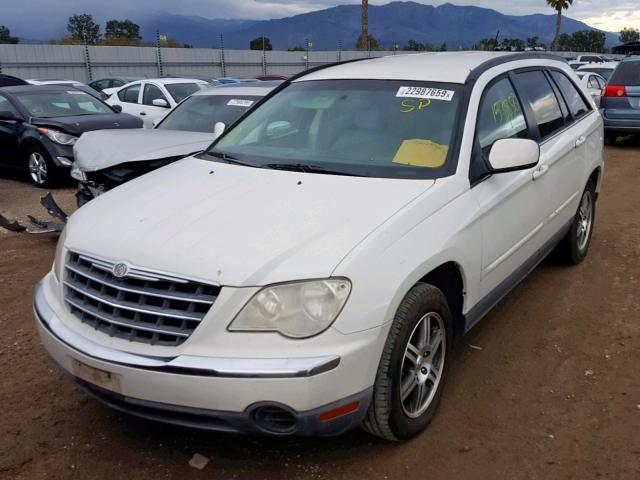 2A8GF68X37R334095 - 2007 CHRYSLER PACIFICA T WHITE photo 2