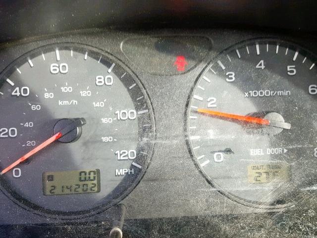 JF1SF656X2H741063 - 2002 SUBARU FORESTER S RED photo 8