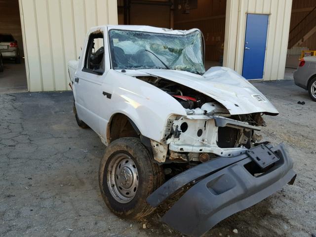 1FTYR10C01PA06138 - 2001 FORD RANGER WHITE photo 1