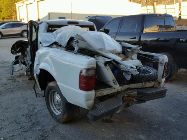 1FTYR10C01PA06138 - 2001 FORD RANGER WHITE photo 3