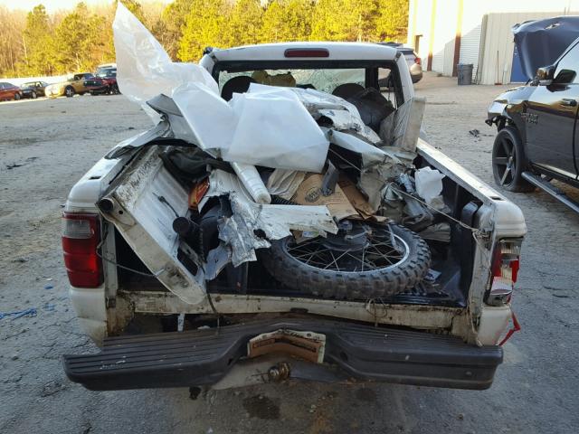 1FTYR10C01PA06138 - 2001 FORD RANGER WHITE photo 6