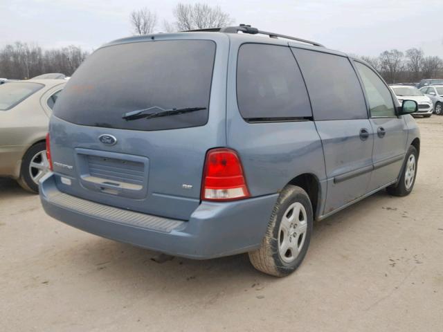 2FMZA51665BA75324 - 2005 FORD FREESTAR S BLUE photo 4